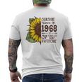 1968 Sunflower Sunshine 2025 Men's T-shirt Back Print
