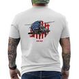 Ah-64 Apache Us Army Helicóptero Camiseta Hombre Estampado Espalda