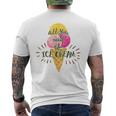 Alles Was Sie Brauchen Ist Eis Everything You Need Is Eis T-Shirt mit Rückendruck