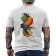 Arte Pintura Geométrica Dibujo Abstracto Arte Camiseta Hombre Estampado Espalda