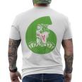 Children's 6Th Birthday Boy 6 Years Dino Dinosaur Birthday T-Shirt mit Rückendruck