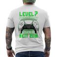 Children's Level 7 Birthday Boy Gamer 2018 7Th Birthday T-Shirt mit Rückendruck