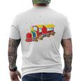 Children's Railway Children's Locomotive Trains Steam Train 80 T-Shirt mit Rückendruck