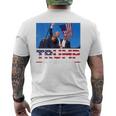 Donald Trump 2024 Sobrevivió A Disparo En Mitin Electoral Camiseta Hombre Estampado Espalda