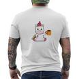 Fass Meinen Kaffee An Und Ich Klatsch Dich So Hart T-Shirt mit Rückendruck