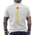 Fire Brigade Respirator Equipment Bearer Back Print T-Shirt mit Rückendruck