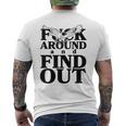 Fuck Around And Find Out Eagle Men's T-shirt Back Print
