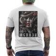 Goddess Snake Greek Mythology Backprint Medusa T-Shirt mit Rückendruck