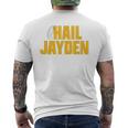 Hail Jayden Washington Fan Merch Men's T-shirt Back Print