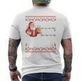 Hoho Hol Mir Mal Ein Bier- Christmas Long-Sleeved T-Shirt mit Rückendruck