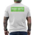 Hugo & Spritz My Kind Of Wellness Summer Cocktail Sparkling Team T-Shirt mit Rückendruck