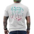 On My Husband's Last Nerve Men's T-shirt Back Print