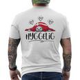 Hyggelig Hygge Denmark B Gray T-Shirt mit Rückendruck