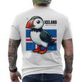 Iceland Iceland Flag Puffin T-Shirt mit Rückendruck