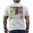 Isla Saona Palmier Prismatique Des Caraïbes T-shirt imprimé au dos