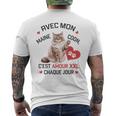 Maine Coon Cadeau Propriétaire Maine Coon Humour Chat Mignon T-shirt imprimé au dos