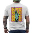Nyc Statue De La Liberté T-shirt imprimé au dos