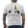 Oh I Don’t Drink Just Feeding The Ducks In The Park For Me Men's Back Print T-Shirt