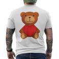 Ours En Peluche 3D T-shirt imprimé au dos