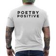 Poésie Positive T-shirt imprimé au dos