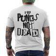 Pop Punks Not Dead -Intage Grunge Pop Punk Is Not Dead T-Shirt mit Rückendruck