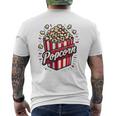 Popcorn Damen T-Shirt mit Rückendruck