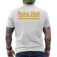 Raise Hail Vintage Retro Styles Washington Men's T-shirt Back Print