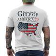 Retro Gulf Of Usa America Gulf Of Mexico July 4Th Men's T-shirt Back Print