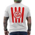 Retro Popcorn Costume For Carnival Fancy Dress T-Shirt mit Rückendruck