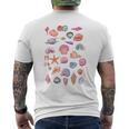 Shell Collector Seashell Beach Shelter Shell Shell Shell T-Shirt mit Rückendruck