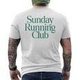 Sunday Running Club X Jogger Jogging Runner Fitness Gym T-Shirt mit Rückendruck