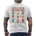 Tea Lover Herbal Tea Time Have A Cup Of Positivi-Tea Men's Back Print T-Shirt