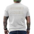 Team Robbie Lifetime Member Name Robbie T-Shirt mit Rückendruck