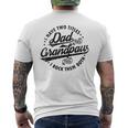 I Have Two Titles Dad & Grandpaw Fathers Day Grandpaw Men's T-shirt Back Print