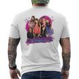 Victorious Main Cast Lovely Group Shot Gray T-Shirt mit Rückendruck