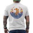 Vintage Fade Phoenix Arizona FlagT-Shirt mit Rückendruck