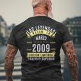 16 Años Cumpleaños Las Leyendas Nacen En Marzo De 2009 Camiseta Hombre Estampado Espalda Regalos para ancianos