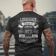 49Th Birthday Legends Were Born In January 1975 T-Shirt mit Rückendruck Geschenke für alte Männer