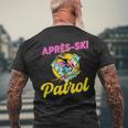 80S Retro Apres-Ski Patrol Wear 90S Skiing T-Shirt mit Rückendruck Geschenke für alte Männer