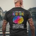 Adhd Humour And Awareness T-Shirt mit Rückendruck Geschenke für alte Männer