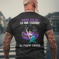 Ahora Soy Yo La Que Escribe Su Propio Cuento 8 Marzo Día De Camiseta Hombre Estampado Espalda Regalos para ancianos