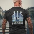 Anhaudax Guitar Bass T-Shirt mit Rückendruck Geschenke für alte Männer