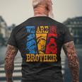 Anime Cosplay We Are Brother Ace-Sabo-Luffy Anime Graphic Men's T-shirt Back Print Gifts for Old Men