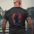 Armored Corei Fires Of Rubicon Raven T-Shirt mit Rückendruck Geschenke für alte Männer