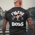 Baby Boss Yo Soy El Jefe Como Un Jefe Niños Camiseta Hombre Estampado Espalda Regalos para ancianos