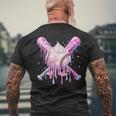 Baseball Drip For Boys Ice Cream Drip Youth Baseball Bats Men's T-shirt Back Print Gifts for Old Men