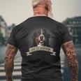 Bernese Mountain Dog Best Friend Dog Portrait T-Shirt mit Rückendruck Geschenke für alte Männer