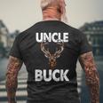 Best Uncle Buck Ever Hunting Deer Buck Men's T-shirt Back Print Gifts for Old Men