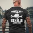 Bestandene Gesell S T-Shirt mit Rückendruck Geschenke für alte Männer