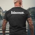 Bisous S T-Shirt mit Rückendruck Geschenke für alte Männer